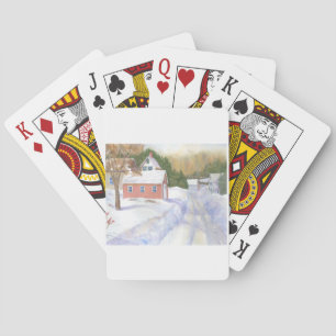 Sheepscott Maine Road Poker Cards
