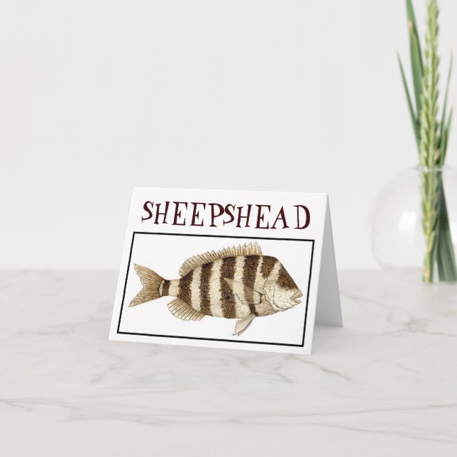 SHEEPSHEAD CARD (Front)