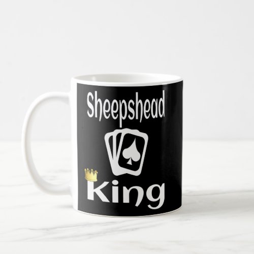 Sheepshead King Card Game Player Card Game  Coffee Mug
