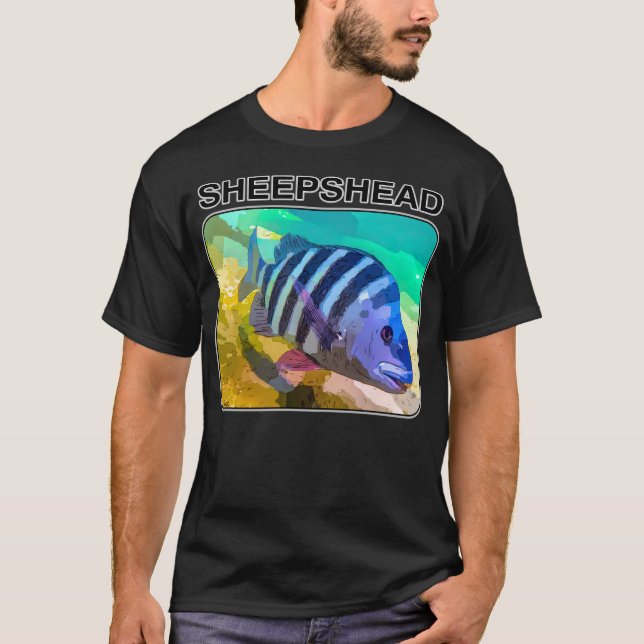 Sheepshead  T-Shirt (Front)