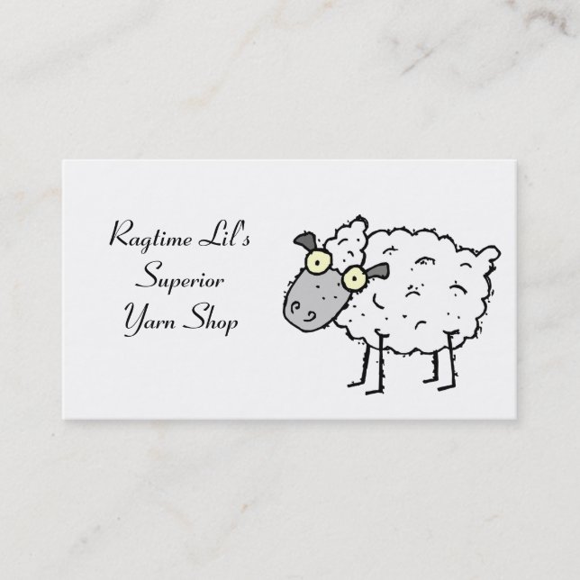Sheepy Business card (Front)
