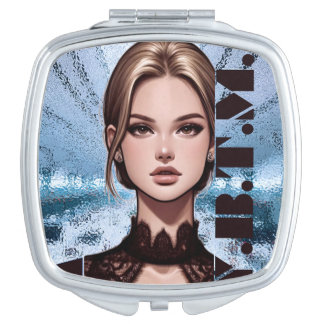 Sheer. Animated Character Design Compact Mirror