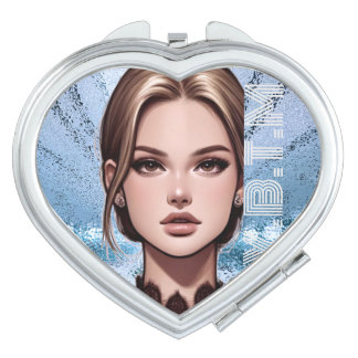 Sheer. Animated Character Design Compact Mirror