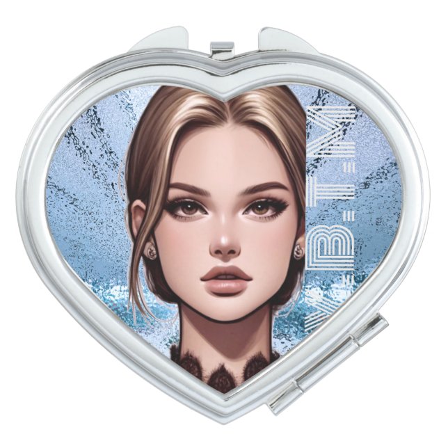 Sheer. Animated Character Design Compact Mirror (Front)