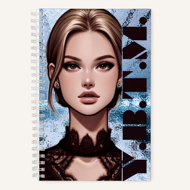 Sheer. Animated Character Design Notebook (Front)