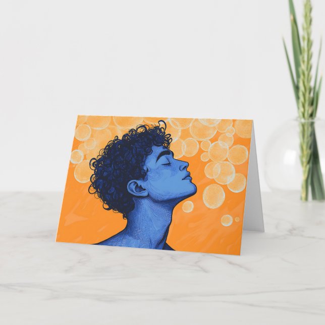 Sheer Bliss Gay Greetings Card (Front)