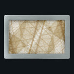 Sheer Cream Beige Lace Leaves Rectangular Belt Buckle<br><div class="desc">A collage of delicate,  sheer,  lacy leaves in organic earthy creamy beige. Natural elegance.</div>