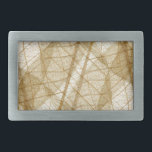 Sheer Cream Beige Lace Leaves Rectangular Belt Buckle<br><div class="desc">A collage of delicate,  sheer,  lacy leaves in organic earthy creamy beige. Natural elegance.</div>