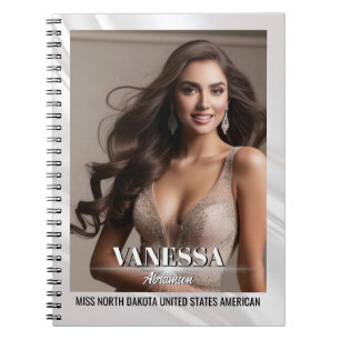 Sheer Elegance Spiral Photo Notebook