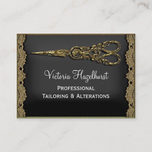 Sheer Hazelhurst Scissor Business Card