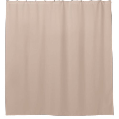 Sheer Pastel Beige Pink Solid Color SW 0056 Shower Curtain