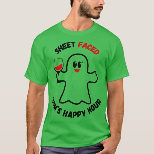 Sheet Faced Halloween Gift Halloween Halloween Shi T_Shirt