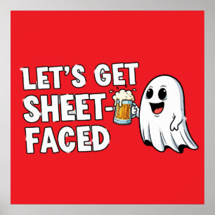 Sheet-Faced Tee Poster