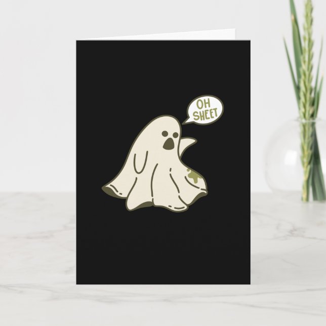 Sheet Ghost Card (Front)