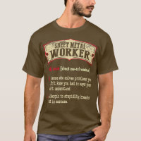 Sheet Metal Worker Dictionary Term Sarcastic