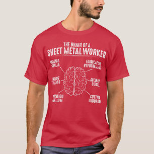 Sheet Metal Worker Metal Worker Metalworker girl T-Shirt