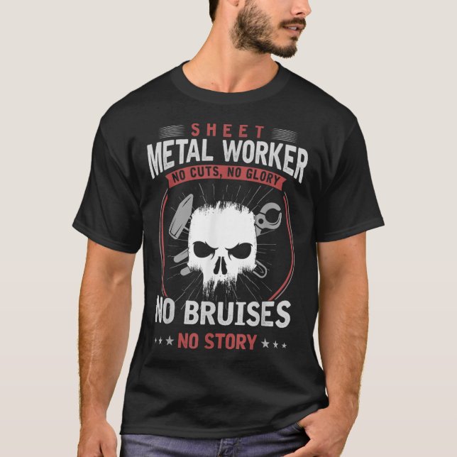 Sheet Metal Worker T-Shirt (Front)