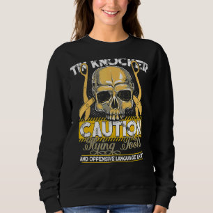 Sheet Metal Worker Tin Knocker Flying Tools 1 Sweatshirt