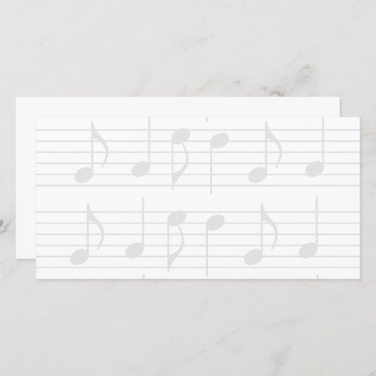 Sheet Music (Front/Back)