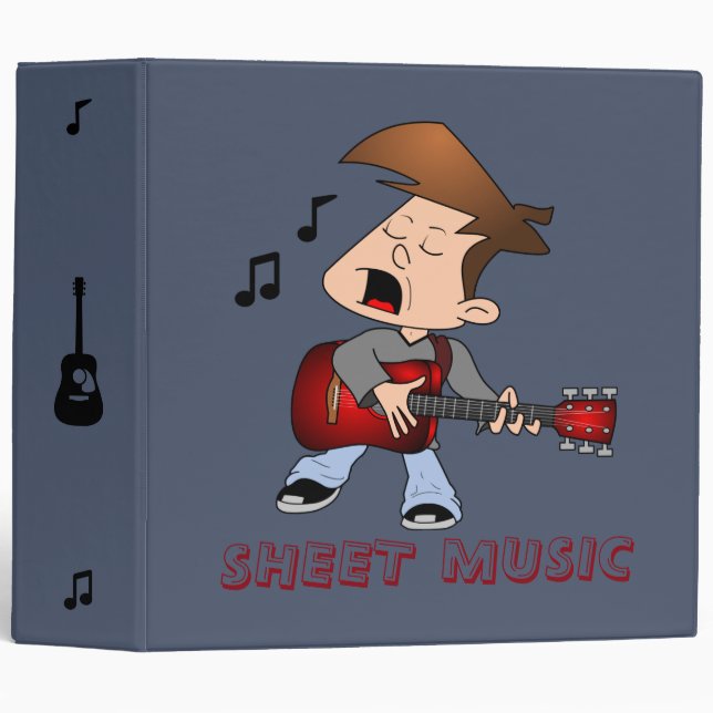Sheet Music Binder (Front/Spine)