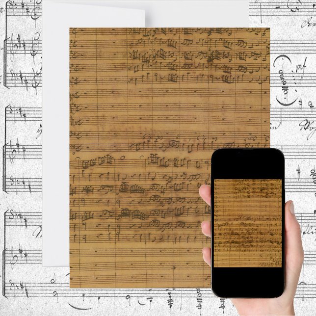 Sheet Music by Johann Sebastian Bach Invitation (Creator Uploaded)
