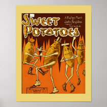 sheet music cvr Sweet Potatoes Ragtime March 1906