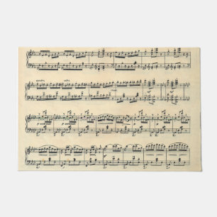 Sheet Music Design Doormat