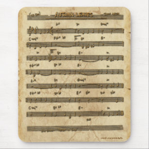 Sheet Music Music-lover's Mousepad
