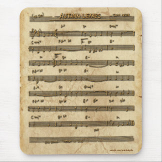Sheet Music Music-lover's Mousepad