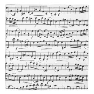 Sheet Music Notes   Duvet Cover