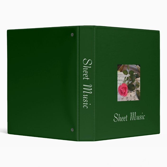 Sheet Music Organizer Binder