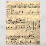 Sheet Music Vintage Parchment Scrapbooking Paper