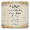 Sheet Music Wedding Invitation