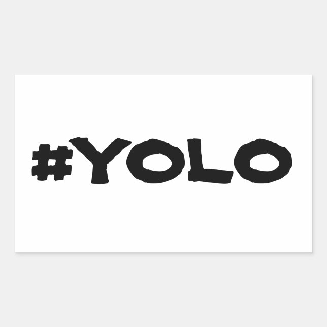 SHEET OF 4 - YOLO STICKERS (Front)
