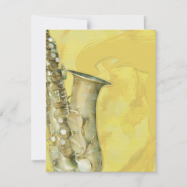 Sheet of sound, invitation (Front)