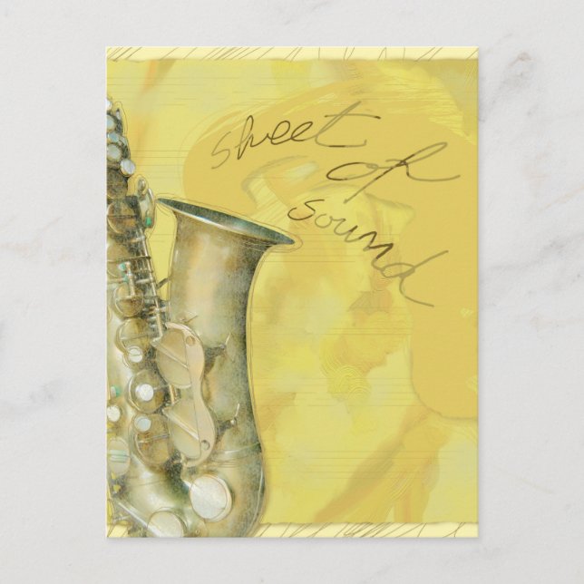 Sheet of sound, postcard (Front)