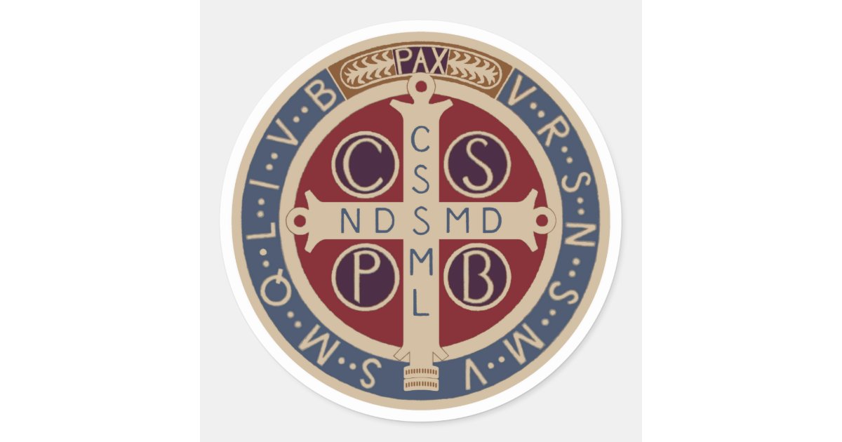 Decal St Benedict Medal 3