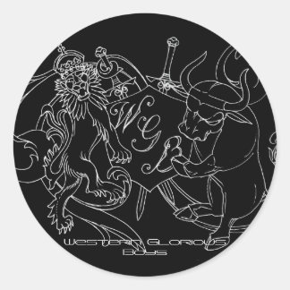 Sheet of WGB stickers #2