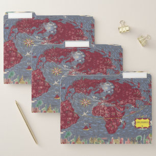 Sheets 1-8: Air France File Folder