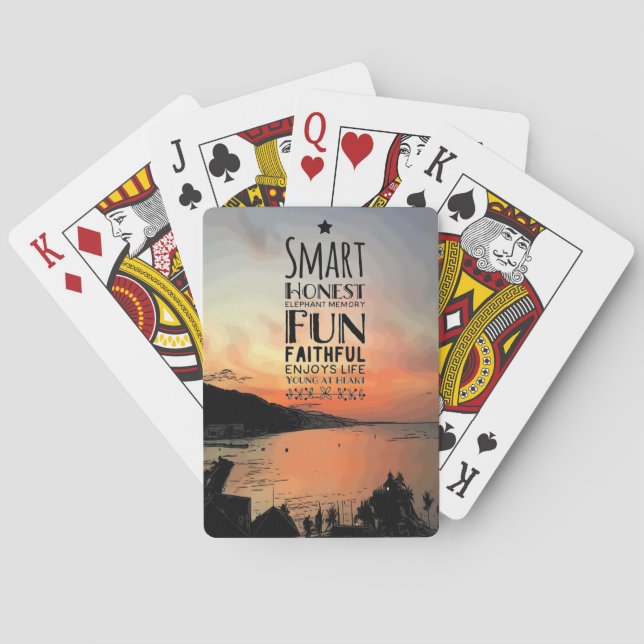 Sheffey Acronym  Poker Cards (Back)