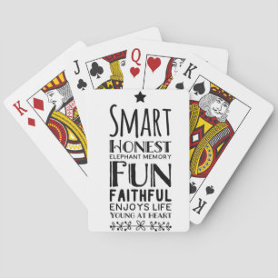 Sheffey Acronym with a Star Poker Cards