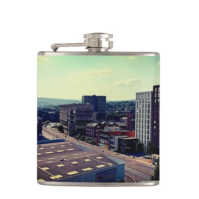 Sheffield city flask (Front)