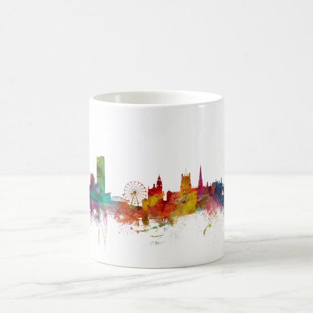 Sheffield England Skyline Coffee Mug (Center)