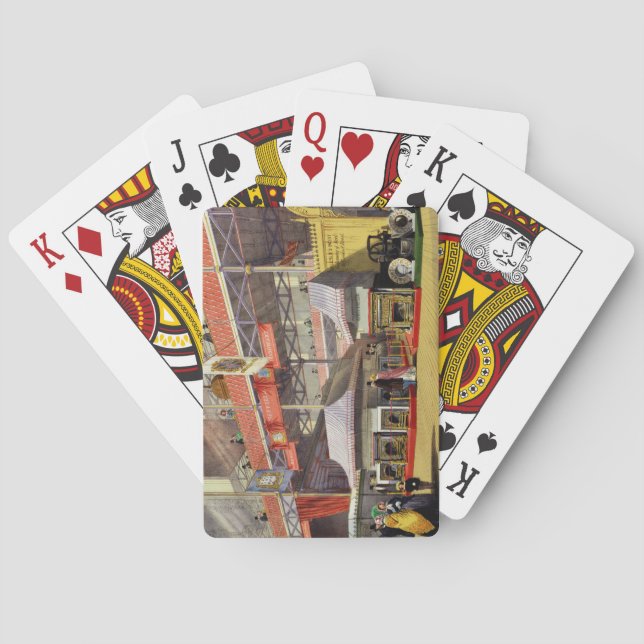 Sheffield Hardware, plate 43 from 'Dickinsons' Com Poker Cards (Back)