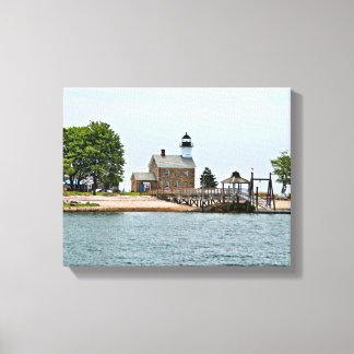 Sheffield Island Lighthouse, Connecticut Canvas Print