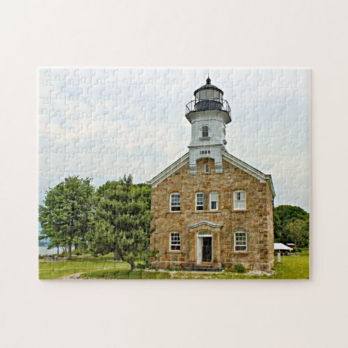 Sheffield Island Lighthouse Connecticut Jigsaw Puzzle