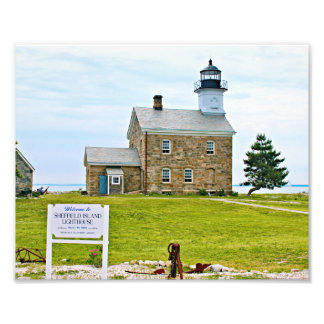 Sheffield Island Lighthouse, Connecticut Photo Print