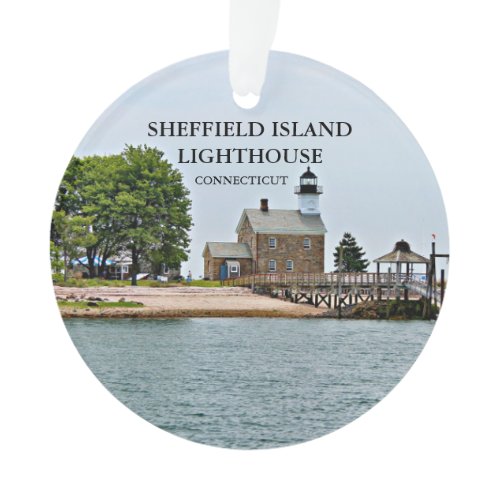Sheffield Island Lighthouse, CT Ornament