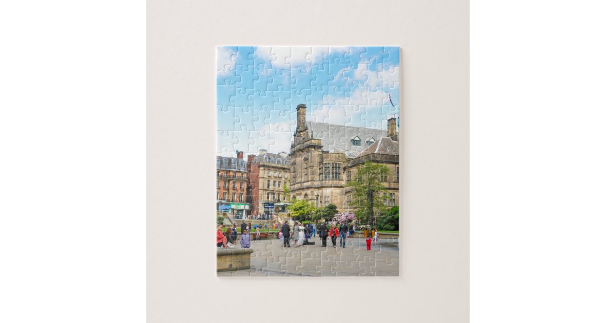 Sheffield Jigsaw Puzzle Zazzle