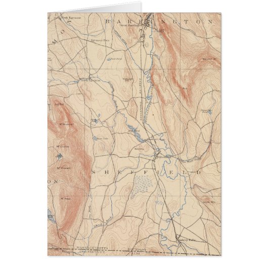 Sheffield, Massachusetts Cards (Front)